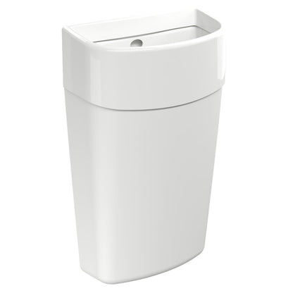 Myriad Gloss White 25L Wall Mounted Waste Bin