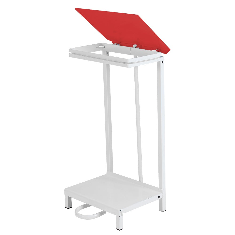92L Commercial Pedal Bin Frame Sack Holder with Foot Operated Lid