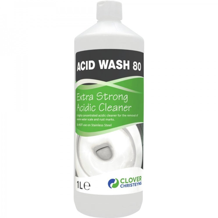 Clover Chemicals Acid Wash 80 Extra Strength Acid Cleaner (502)