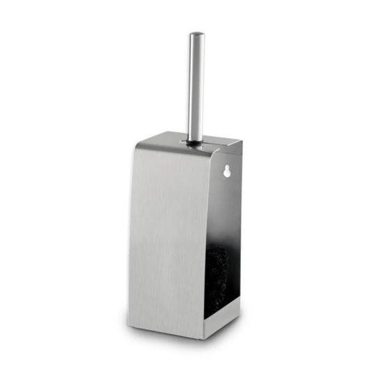 Ecoline Brushed Stainless Toilet Brush Set Holder