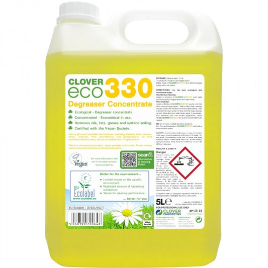 Clover Chemicals Eco 330 Degreaser Concentrate