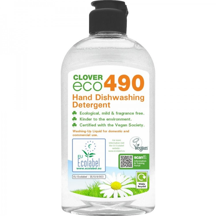 Clover Chemicals Eco 490 Hand Dishwashing Detergent