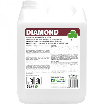 Clover Chemicals Diamond High Solids Floor Polish (25%) (101)