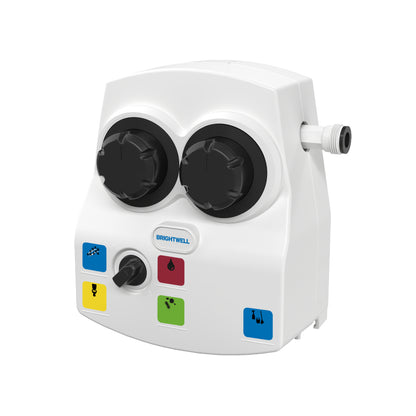 Brightwell EcoMulti Compact 5 Chemical Selector Dispenser | 4 Low Flow + 1 High Flow