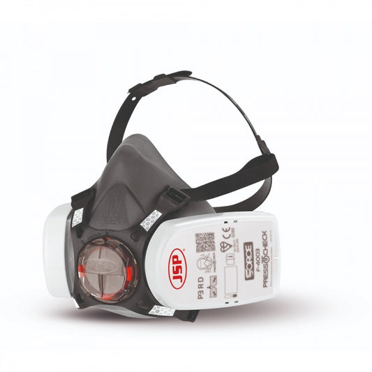 JSP Force 8 Half Mask Respirator - with 2 x ABEK1P3 Filters