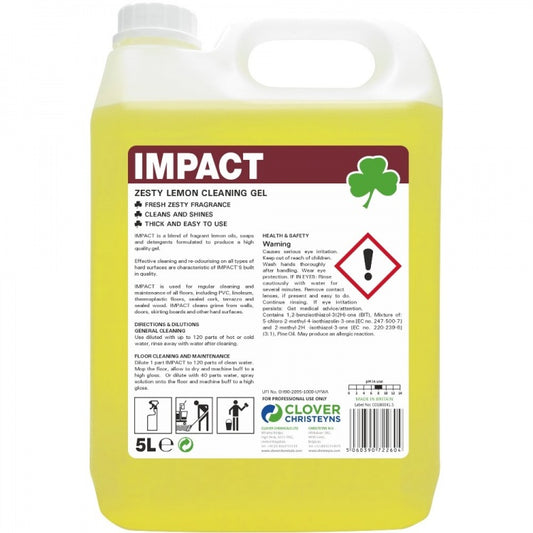 Clover Chemicals Impact Lemon Floor Gel (111)