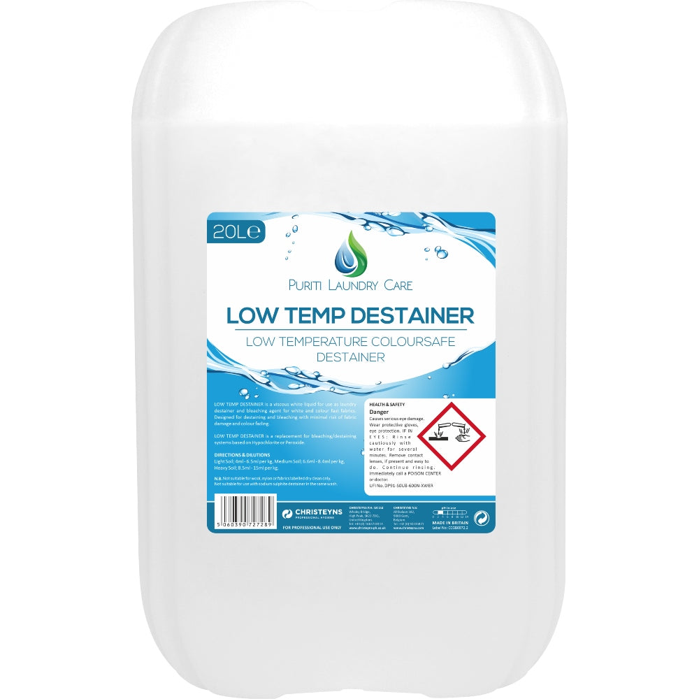 Clover Chemicals Puriti Low Temperature Coloursafe Destainer (474)