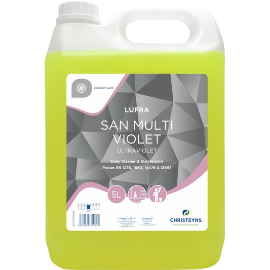 Clover Chemicals San Multi Violet Perfumed Cleaner & Disinfectant (810)