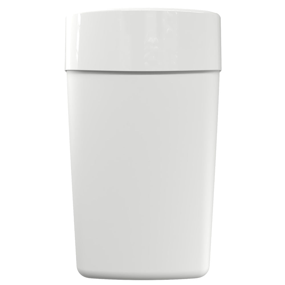 Myriad Gloss White 25L Wall Mounted Waste Bin
