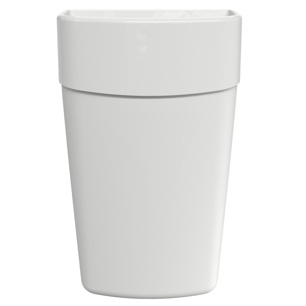 Myriad Gloss White 25L Wall Mounted Waste Bin