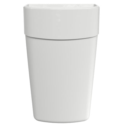 Myriad Gloss White 25L Wall Mounted Waste Bin