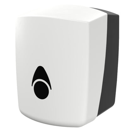 Myriad Gloss White Recycled Centrefeed Dispenser | UK Made