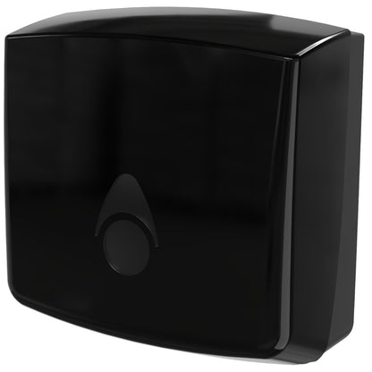 Myriad Gloss Black Recycled Hand Towel Dispenser | Sustainable Commercial Paper Towel Dispenser