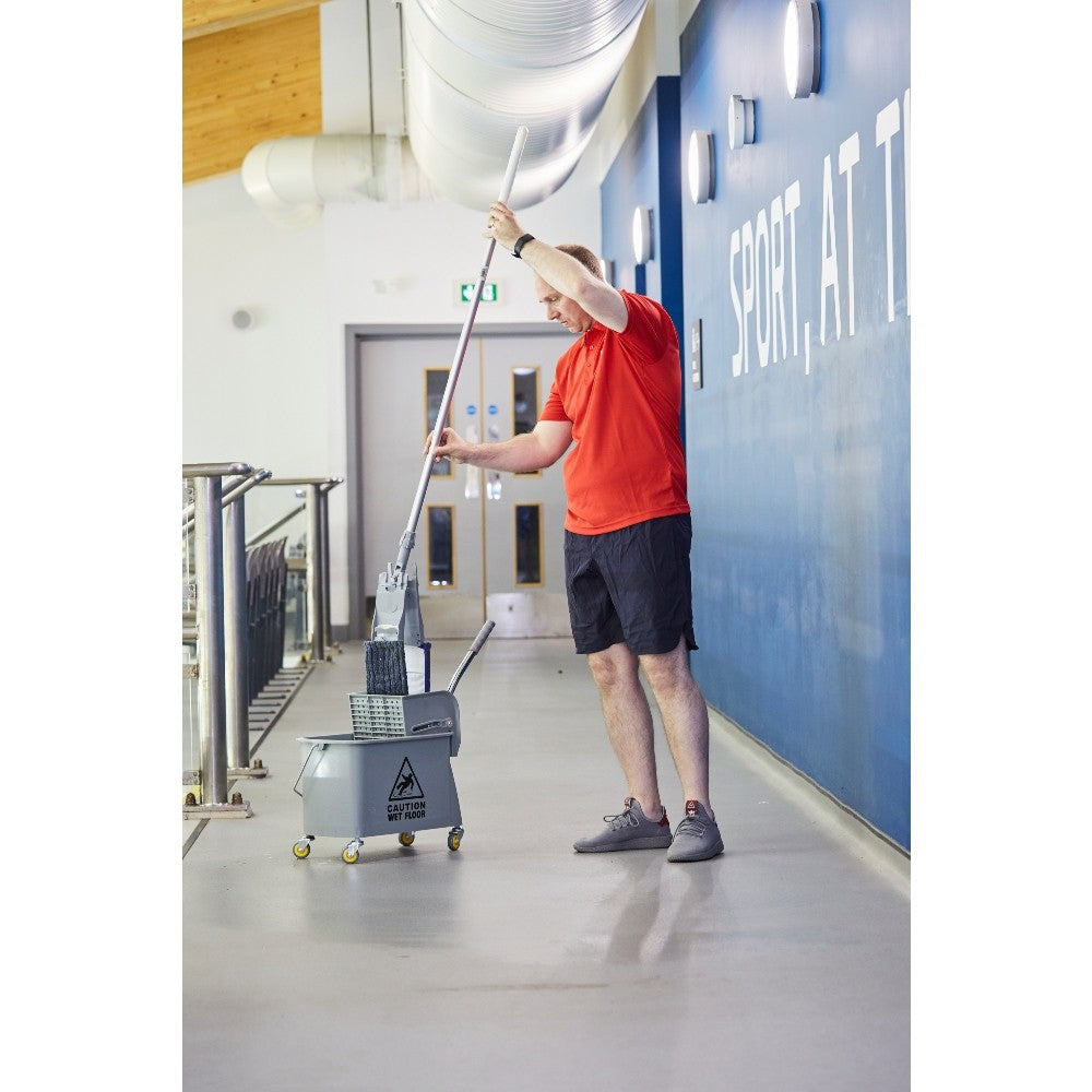 Microspeedy 20L Microfibre Flat Mop Kit | Commercial Mop System