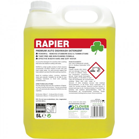 Clover Chemicals Rapier Premium Auto Wash Detergent (303)