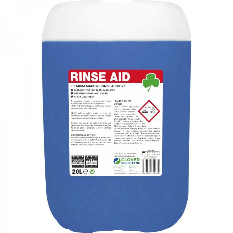 Clover Chemicals Rinse Aid - Premium Rinse Aid Additive (407)