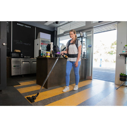 Pacvac Superpro Backpack Vacuum Cleaner | Corded Commercial 5L Vacuum
