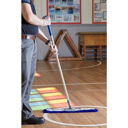 Professional Colour Coded Sweeper Dust Mop Kit 40cm