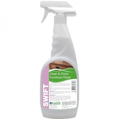 Clover Chemicals Swift Clean & Shine Furniture Polish (603)