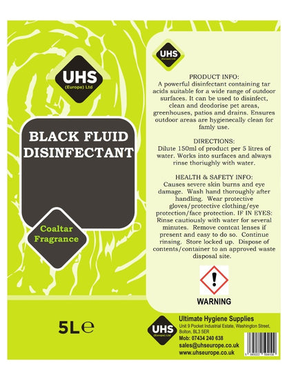 Black Fluid Disinfectant - UHS EUROPE