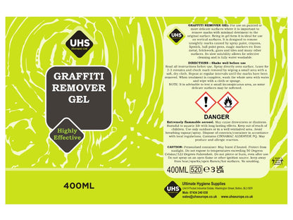 Graffiti Remover Gel 400ml - UHS EUROPE