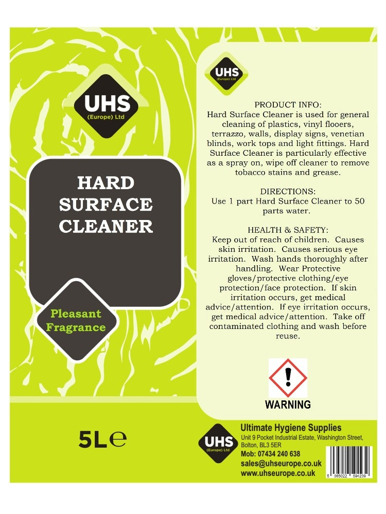 Hard Surface Cleaner - UHS EUROPE