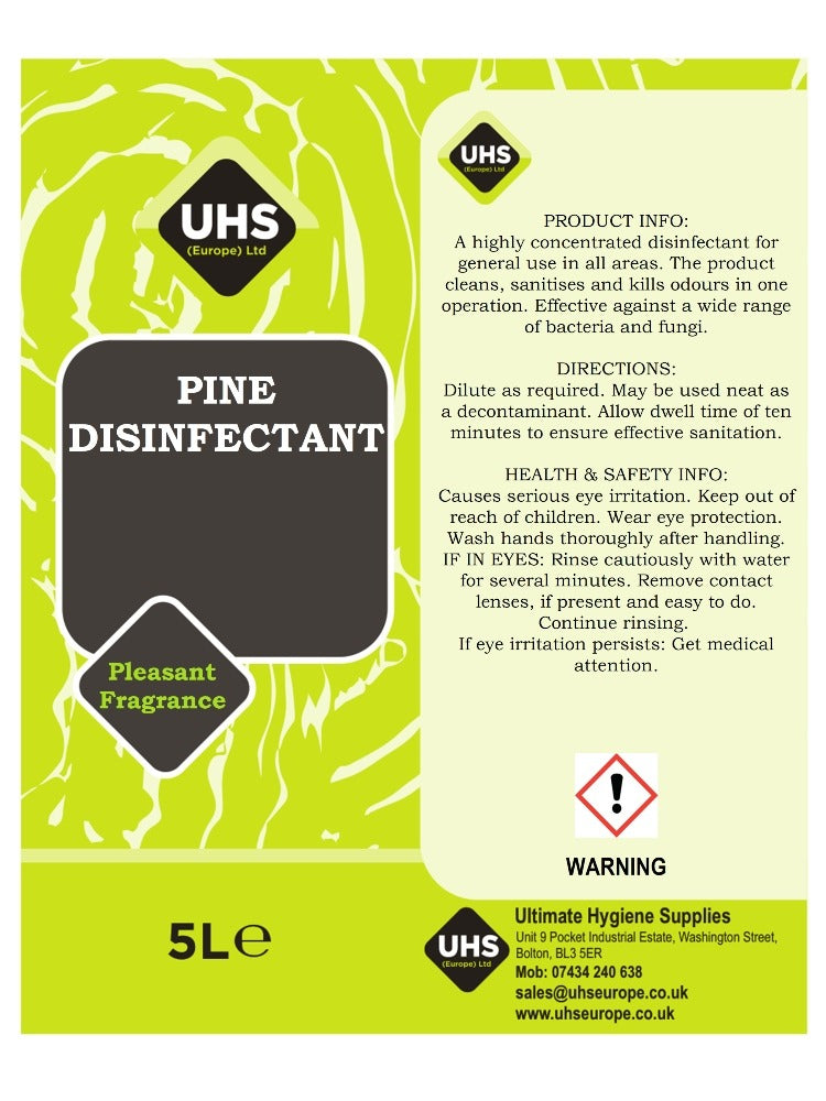 Pine Disinfectant - UHS EUROPE