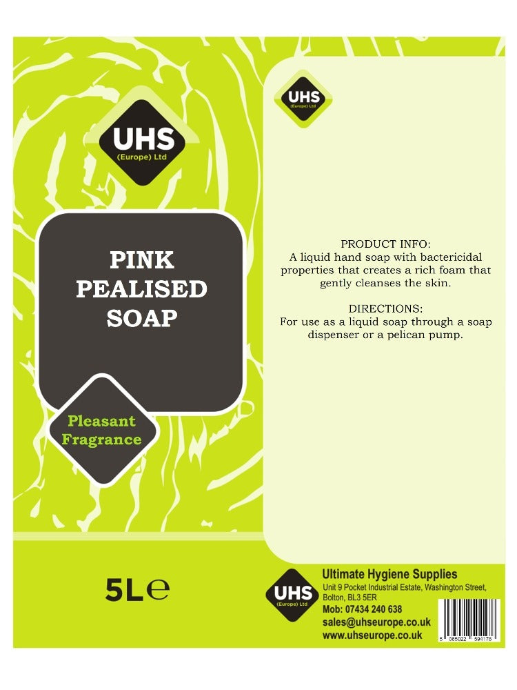 Pink Pearlised Soap - UHS EUROPE