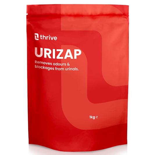 Thrive URIZAP Urinal Treatment | Eliminate Odours, Clear Blockages & Cut Water & Maintenance Costs