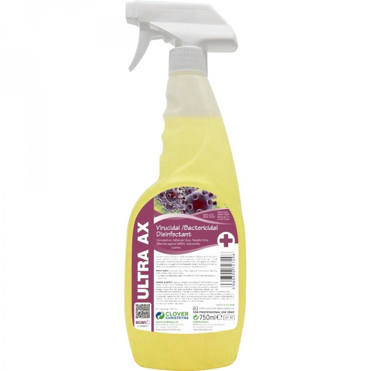 Clover Chemicals Ultra AX  Virucidal  and Bactericidal Disinfectant (259)