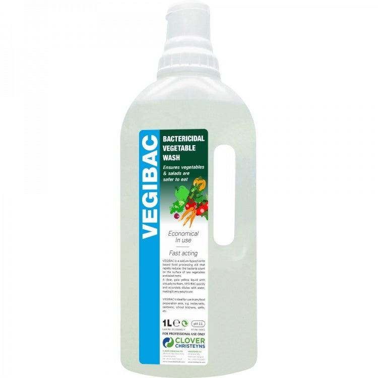 Clover Chemicals Vegibac - Bactericidal Vegetable Wash (234)