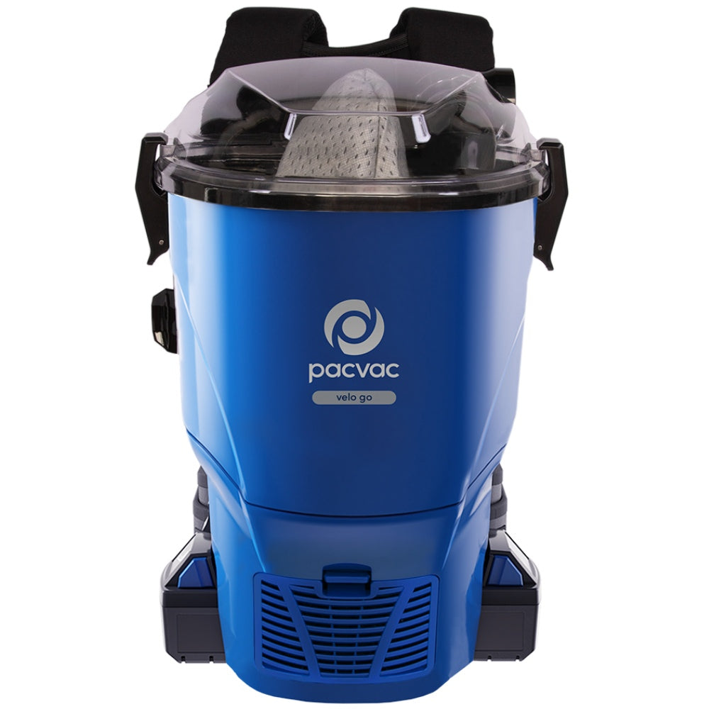 Pacvac Velo Go Cordless Battery Backpack Vacuum Cleaner