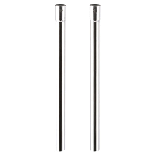 Pacvac Chrome Wand Pair | Genuine 32mm Replacement Vacuum Wand Set