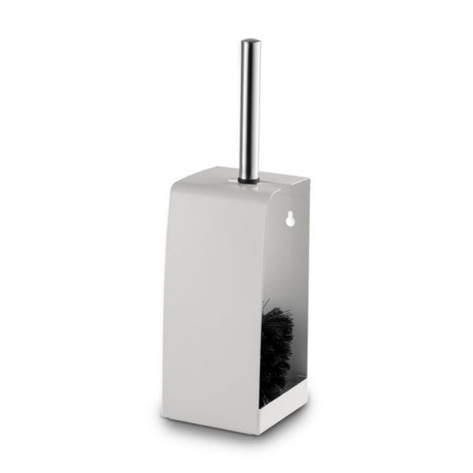 Ecoline White Toilet Brush Set Holder