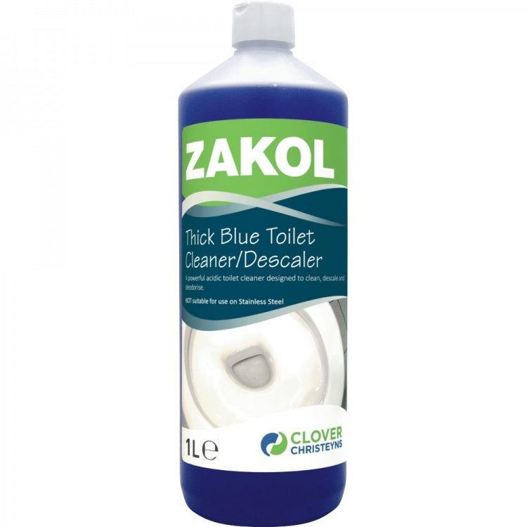 Clover Chemicals Zakol Acidic Toilet Cleaner / Descaler (501)