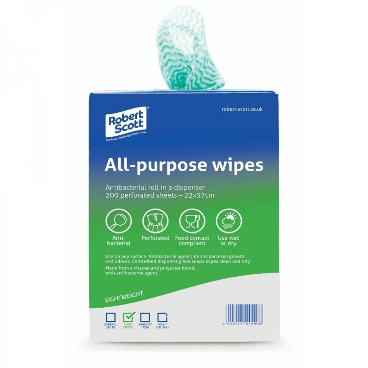 Handy Wipes Disposable Cleaning Wipes Dispenser (200)