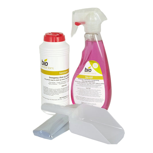 Bio Productions CLEAN UP KIT - Emergency Spillage Kit