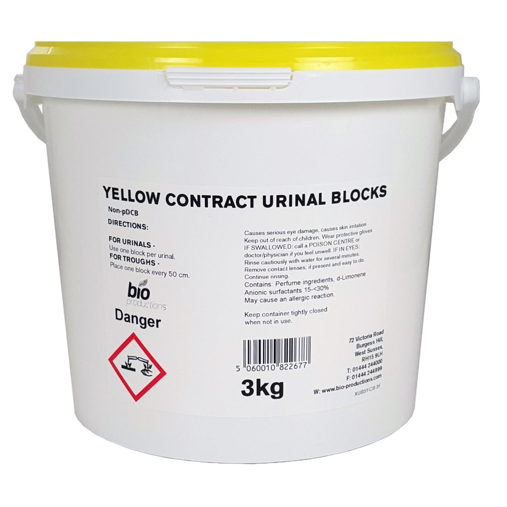 Bio Productions CONTRACT URINAL BLOCKS 3 Kg