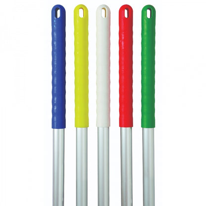 137cm Colour Coded Aluminium Hygiene Handle | T1 Screw Fit