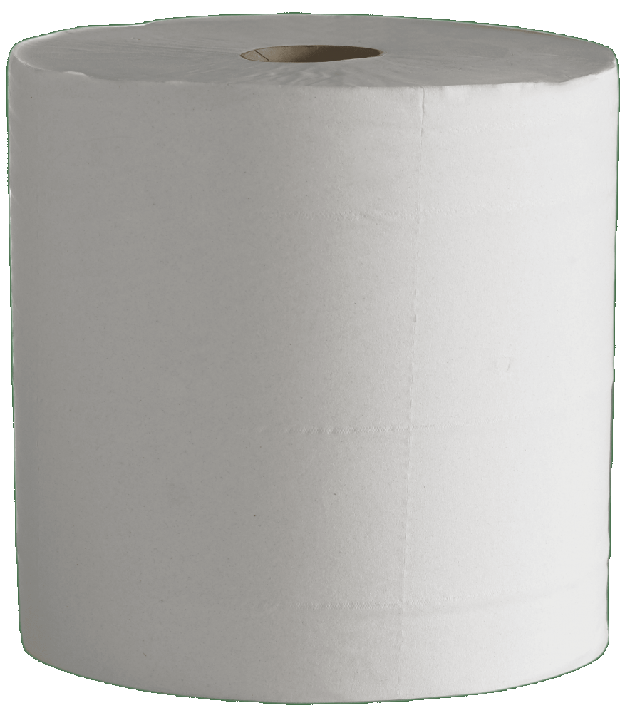 Jumbo Paper Rolls 380M - Blue & White x 2