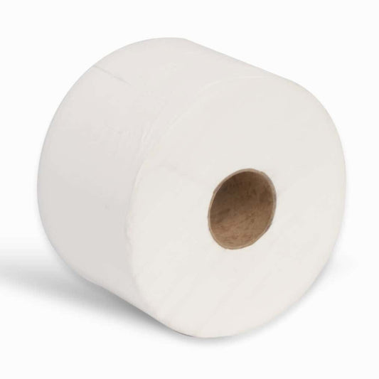 Micro Mini Jumbo Toilet Rolls – 125m 2 Ply, 60mm Core – Pack of 24