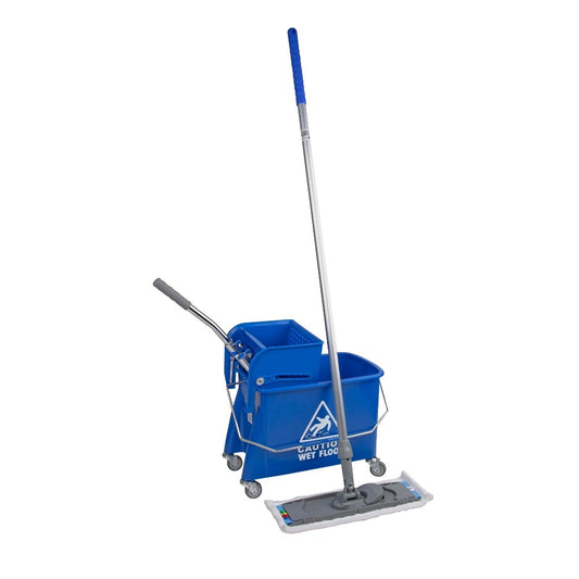Microspeedy 20L Microfibre Flat Mop Kit | Commercial Mop System