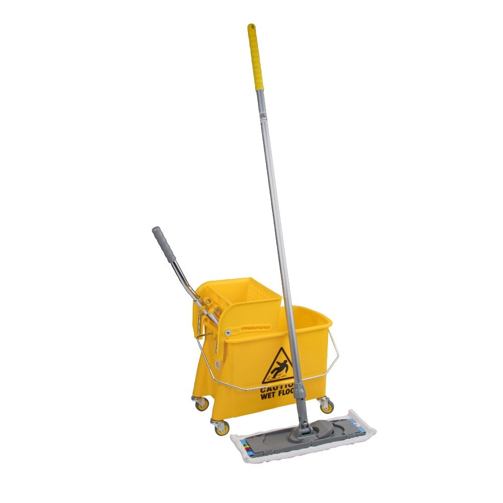 Microspeedy 20L Microfibre Flat Mop Kit | Commercial Mop System