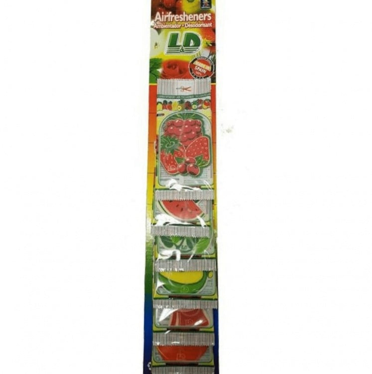 Premium Hanging Car Air Fresheners (Strip of 12)