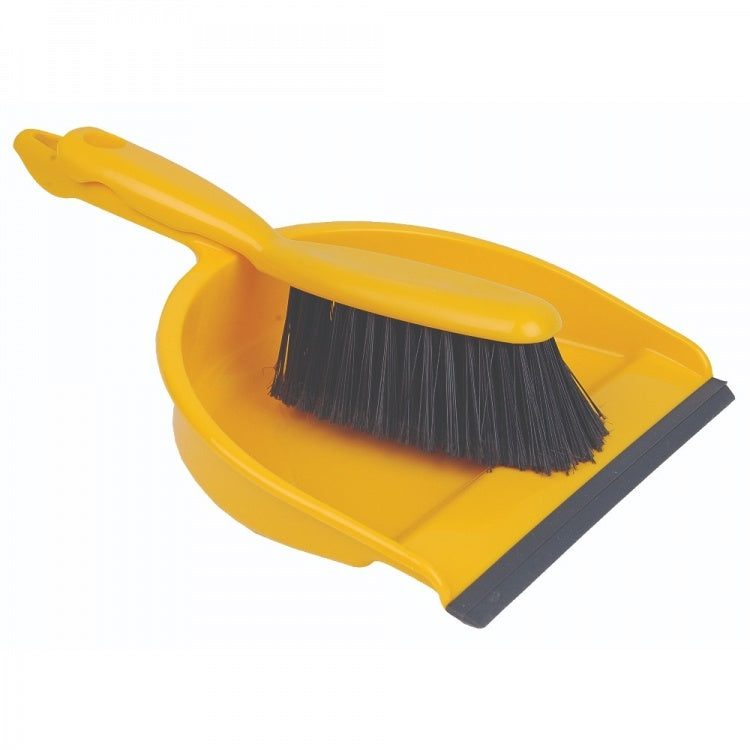 Professional Dustpan & Brush Set - Soft Bristles