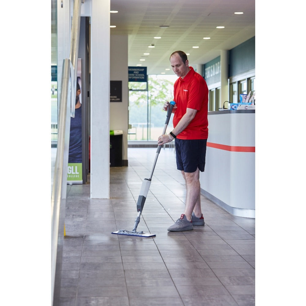 Pro-Mist Microfibre Spray Mop Kit – Antibacterial Flat Mop System
