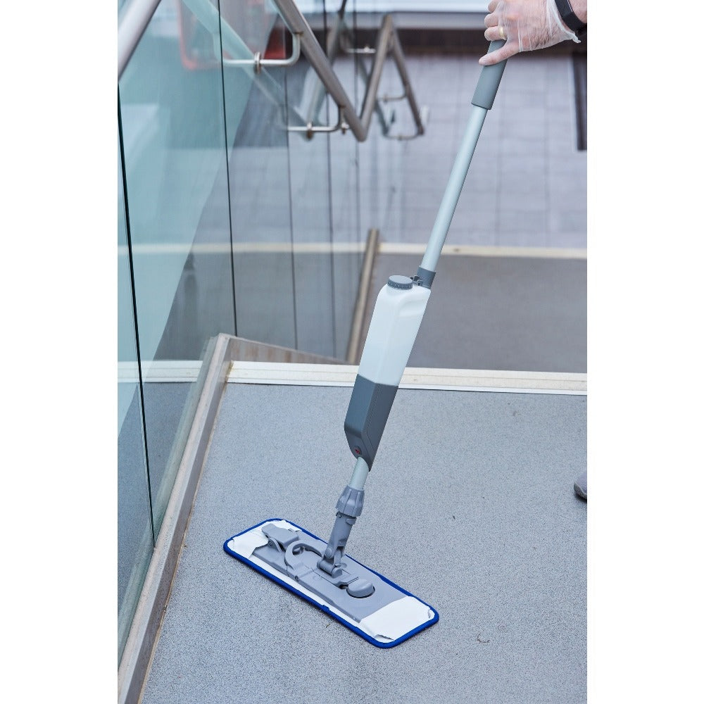 Pro-Mist Microfibre Spray Mop Kit – Antibacterial Flat Mop System