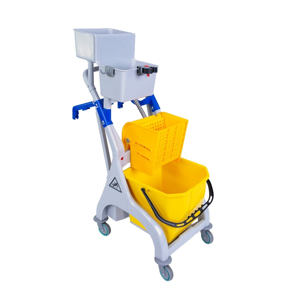 Quick Response Trolley for Flat Microfibre Mopping