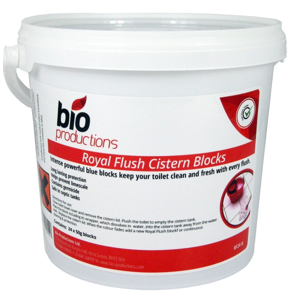 Bio Productions ROYAL FLUSH CISTERN BLOCKS - 24 Blocks Per Tub