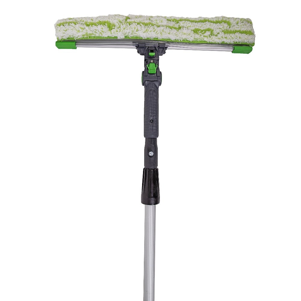 Pulex Unihandle 35cm Window Cleaning Tool – Swivel Squeegee & Washer
